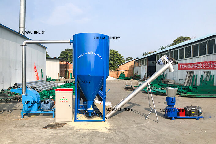 Mixer machine line